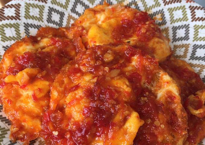 Cara mudah buat Telur Balado Simple 🌶  nikmat