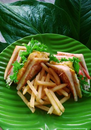 Foto resep Classic club sandwich