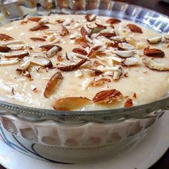 A picture of Khoya kheer.
