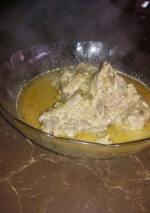 Una foto de Encocado de cerdo
