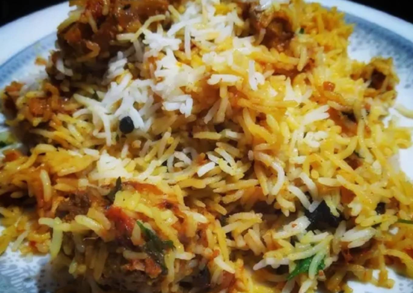 Chicken dum biryani