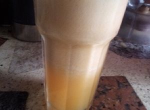 Una foto de Licuado de melón