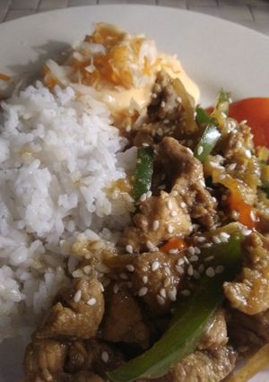 Foto resep Teriyaki Chicken Rice