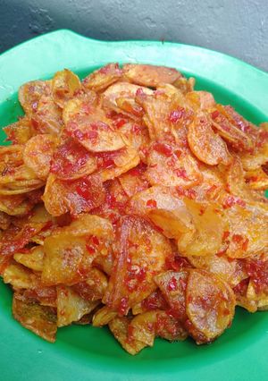 Foto resep Kentang balado ebi