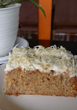 Foto resep Fluffy Banana Cake (No Butter)