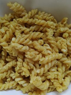 Une photo de Fusilli au curry