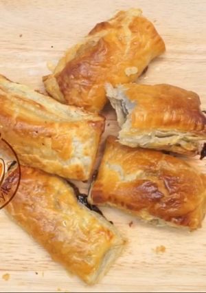 Foto resep Banana Nutella Puff - Pastry Pisang Super Simpel