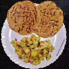 A picture of Rajgira Paratha.