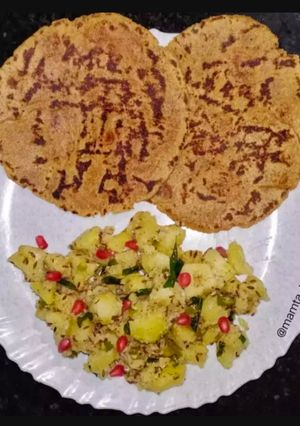 A picture of Rajgira Paratha.