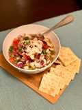 Ceviche de champiñones