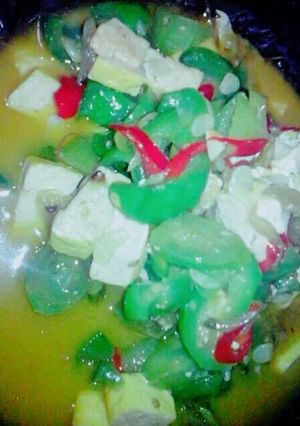 Foto resep Oyong tahu masak kuah