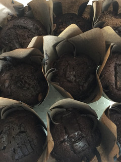 A picture of Double Chocolate Muffins.