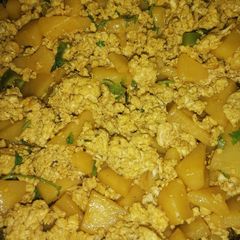 Anday Aloo ki bhujia A picture of Anday Aloo ki bhujia.