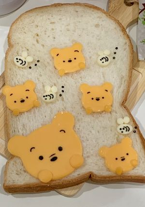 維尼造型吐司 的食譜成品照片