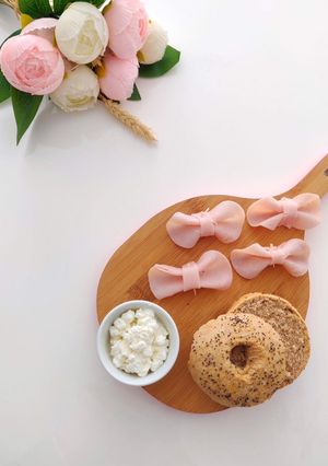 Une photo de Bagel express à la farine complète