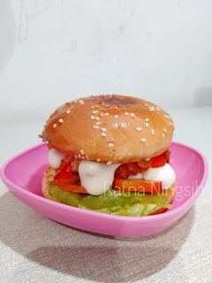 Foto resep Chicken Katsu Burger