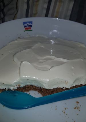A picture of Speculoos no bake cheese cake.