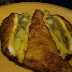 Besan bread pakode A picture of Besan bread pakode.