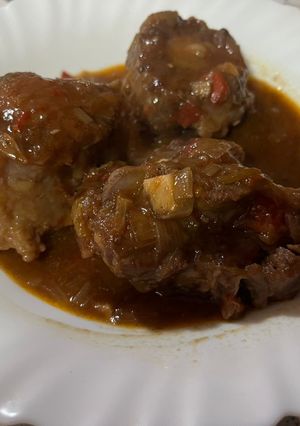 Una foto de Rabo de toro al vino tinto