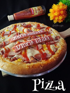 Foto resep Pizza empuk, menul & ngeju