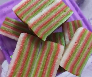 Cara Memasak Cepat Kue Lapis Tepung Beras Sedap