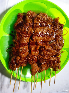 Foto resep Sate kikil bumbu kacang