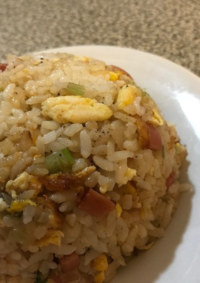 Una foto de Chahan (Yakimeshi) ~Arroz Frito Estilo Japonés~