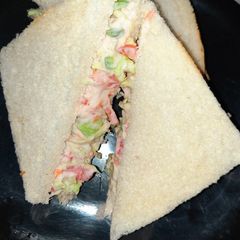 Vegetable mayo sandwich A picture of Vegetable mayo sandwich.