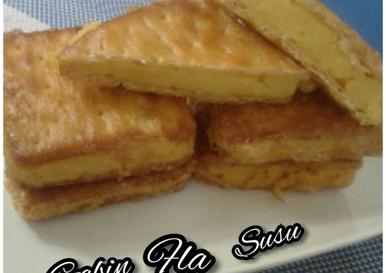 Resep: Gabin fla susu Menu Enak