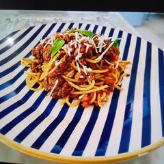 A picture of Spaghetti pasta.