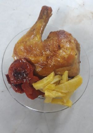 صورة لوصفة دجاج مشوی