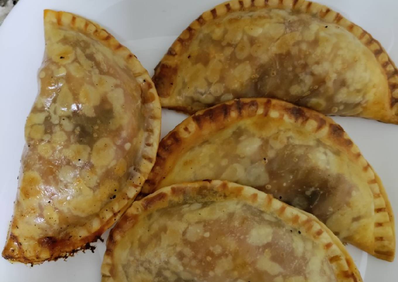 Empanadillas de pisto casero al horno