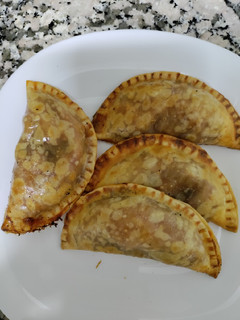 Una foto de Empanadillas de pisto casero al horno