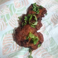 A picture of Chicken chappli kabab.