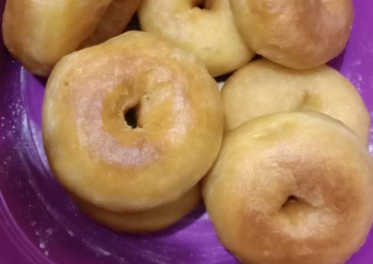 Donat no telur no susu