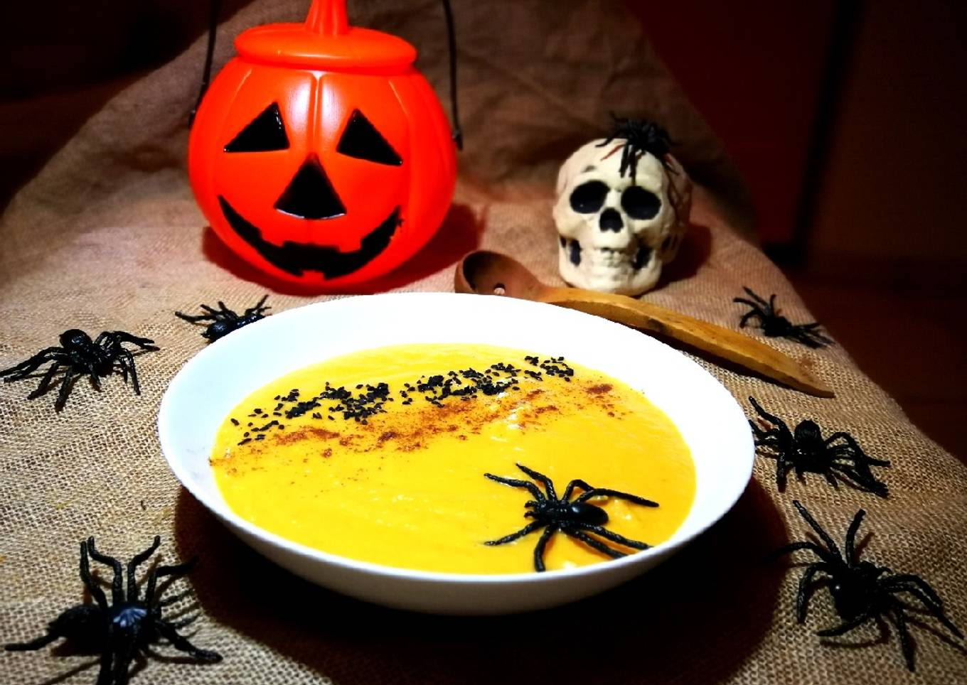 Crema de calabaza Halloween 🦇 🎃