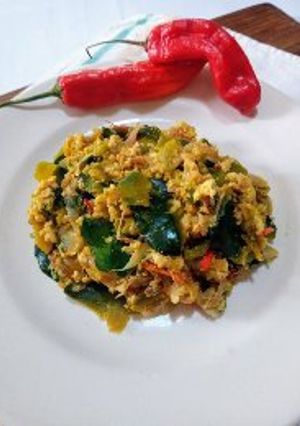 Una foto de Zapallitos fritos (revueltos) Zucchini fritti strapazatte