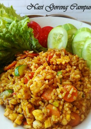 Foto resep Nasi Goreng Campur