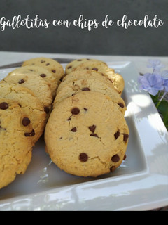 Una foto de Galletitas con chips de chocolate