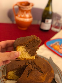 A picture of Marble cake.