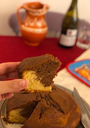 A picture of Marble cake.
