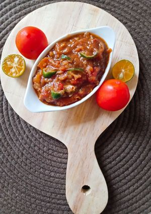 Foto resep Sambal terasi ulek