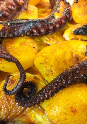 Una foto de Pulpo cajún