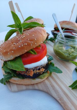 Foto principal de Hamburguesa vegetariana a la "parmigiana"