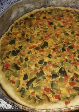 Una foto de Tarta de zapallito