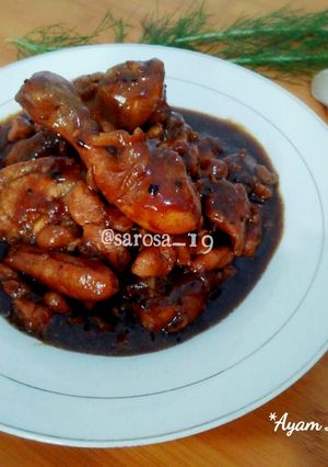 Foto resep Ayam Lada Hitam