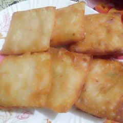 Creamy cheesy parcels A picture of Creamy cheesy parcels.