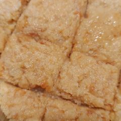 A picture of Paneer petha burfi.