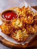 Baby Air Fryer Blooming Onions: Irresistibly Crispy & Easy