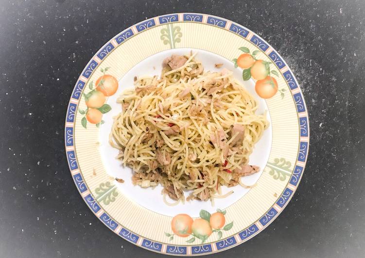 Resep Spaghetti Aglio e Olio, Bikin Ngiler